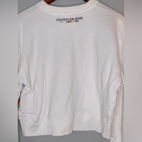 Calvin Klein PRIDE Collection Cotton Pullover Sweater (M) - Picture 10 of 15
